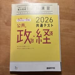 2026年 公共 政治 経済 問題集 - メルカリ