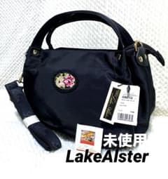 【新品】Lake Alster レイクアルスター 2way ショルダーバッグ 黒
