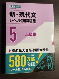 新・現代文レベル別問題集⑤ 上級編のサムネイル