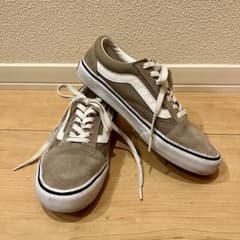 VANS ベージュ スエード スニーカー 23.5センチのサムネイル