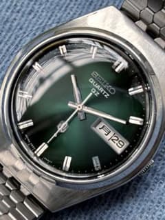 SEIKO QZクォーツ 1974年 美しいグリーン SEIKO QZクォーツ 1974年 美しいグリーン - メルカリ