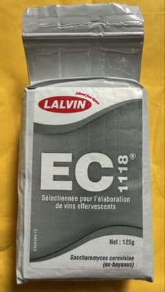 イースト菌】lalvin ec-1118 125g ×2パック - メルカリ 【イースト菌】lalvin ec-1118 125g ×3パック