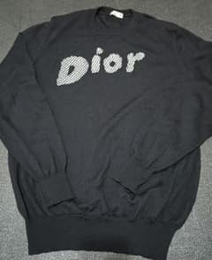 Dior ニット 千鳥格子ロゴ ブラック Lのサムネイル