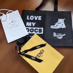 ブランド ショップ袋 3点セット プラダ・FENDI D r.Martesのサムネイル