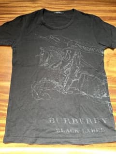 BURBERRY BLACK LABEL Tシャツ ブラック 2のサムネイル