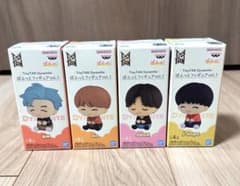 TinyTAN Dynamite 포푼 피규어 4체 세트