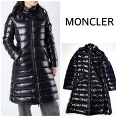 極美品】Moncler MOKA COAT ダウンコート 1 黒 モンクレール - メルカリ