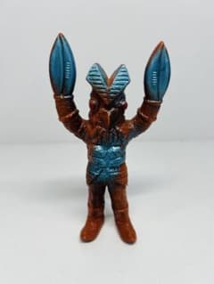 ポピー　バルタン星人　ミニソフビ 当時物　希少品　メタリック　キングザウルス ポピー バルタン星人 ミニソフビ 当時物 希少品 メタリック キング