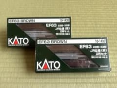 a*p様 KATO EF63 ブラウン Nゲージ 2両セット a*p様 KATO EF63 ブラウン Nゲージ 2両セット - メルカリ