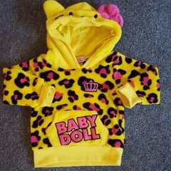 BABY DOLL　 kittyヒョウ柄　トレーナーのサムネイル