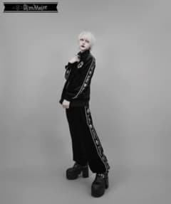 DimMoire ディムモアール ベロア ジャージ セットアップ M - メルカリ