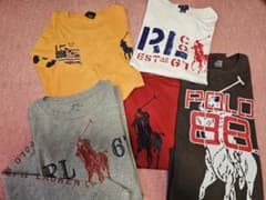 ポロラルフローレン長袖 Tシャツセット 160cm XLボーイズのサムネイル