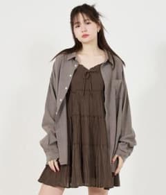 ティアード フレアミニワンピース TINA：JOJUNのサムネイル