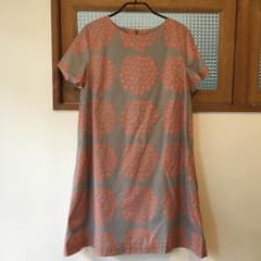 marimekko（マリメッコ）プケッティ柄ワンピース36のサムネイル
