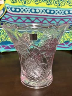 HOYA CRYSTAL 花瓶 ガラス製 フラワーベースのサムネイル