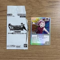 NARUTO THE GALLERY 春野サクラ ゲマキ風コレクションカード - メルカリ
