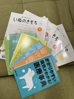 いぬのきもち　2020.6月号〜2020.9月号プラス小冊子7冊のサムネイル