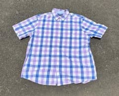 k*z様 00s CHAPS Check Shirtラルフ半袖チェックシャツ　ヴのサムネイル
