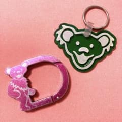 【専用】グレイトフル・デッドベア　カラビナ　キーホルダーのサムネイル