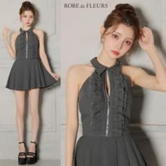 ROBE de FLEURS ローブドフルール セットアップドレス GL2855 ROBE de FLEURS ローブドフルール セットアップドレス fm4157 - メルカリ