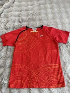 YONEX レッド ゲームシャツのサムネイル