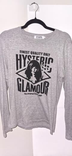 HYSTERIC GLAMOUR/長袖カットソー HYSTERIC GLAMOUR 長袖カットソー グレー - メルカリ