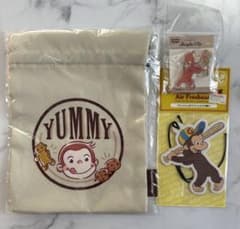 おさるのジョージ 巾着 アクリルクリップ エアーフレッシュナーのサムネイル