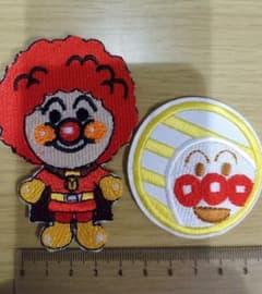 アンパンマン ワッペン アイロン接着のサムネイル