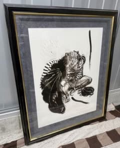 天野喜孝 版画＊運送手配できる方（引取り）限定＊グイン・サーガ 天野喜孝 版画＊運送手配できる方（引取り）限定＊グイン・サーガ