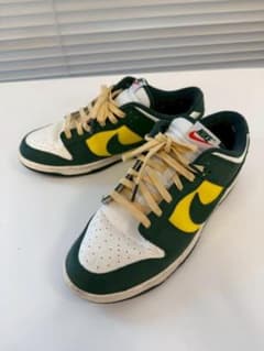 NIKE Dunk Low 白緑黄 28.5cm ダンク