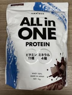 アンビーク オールインワン プロテイン ホエイ チョコレート風味1kgのサムネイル