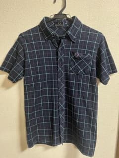 フレッドペリー Fred Perry チェック 半袖ポロシャツ 【M】小さめのサムネイル