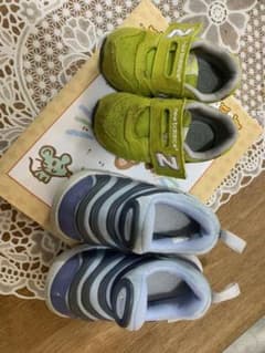 ニューバランス: 13.5cm & nike : 15cm (ブルー)のサムネイル
