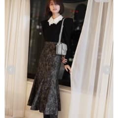 ヘムフレアマーメイドスカート　SNIDELのサムネイル
