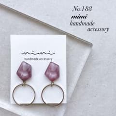 ハンドメイド ピアス イヤリング No.188 - メルカリ