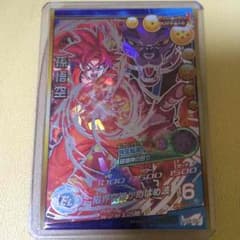 ドラゴンボールヒーローズHG8ーSECスーパーサイヤ人ゴット孫悟空のサムネイル