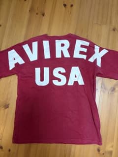 AVIREX USA Tシャツ レッドのサムネイル
