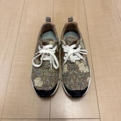 【美品訳あり】Flower Mountain 花柄スニーカー 24cmのサムネイル