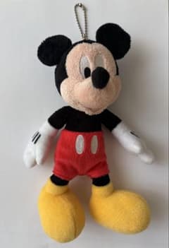 ミッキーマウス ミッキー ぬいぐるみ ストラップ レトロ