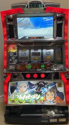 初代エウレカセブン【データカウンター・10円玉貯金箱可】パチスロ 