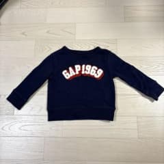 値下げしました！GAP 1969 ネイビー トレーナー　12-18ヶ月　ネイビーのサムネイル