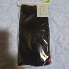 UNIQLO ベビー レギンス 9分丈 100cm ブラックのサムネイル