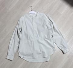 garage green works M ベージュ長袖シャツ