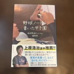 野球ノートに書いた甲子園のサムネイル