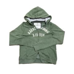 Abercrombie & Fitch ジップパーカー グリーン XLのサムネイル
