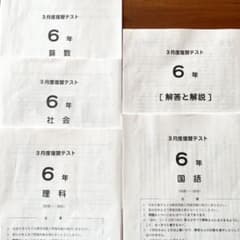 サピックス 6年生  3月度復習テストのサムネイル