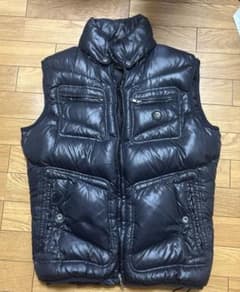 DIESEL ダウンベスト ブラック サイズMのサムネイル