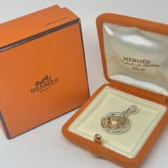 極美品】HERMES エルメス セリエ ネックレス ペンダントトップ K18 