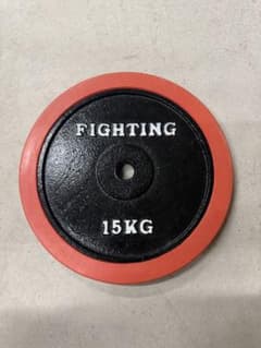（2）FIGHTING ダンベルプレート 15KGのサムネイル