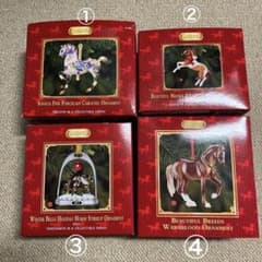 c BREYER 馬のクリスマスオーナメント